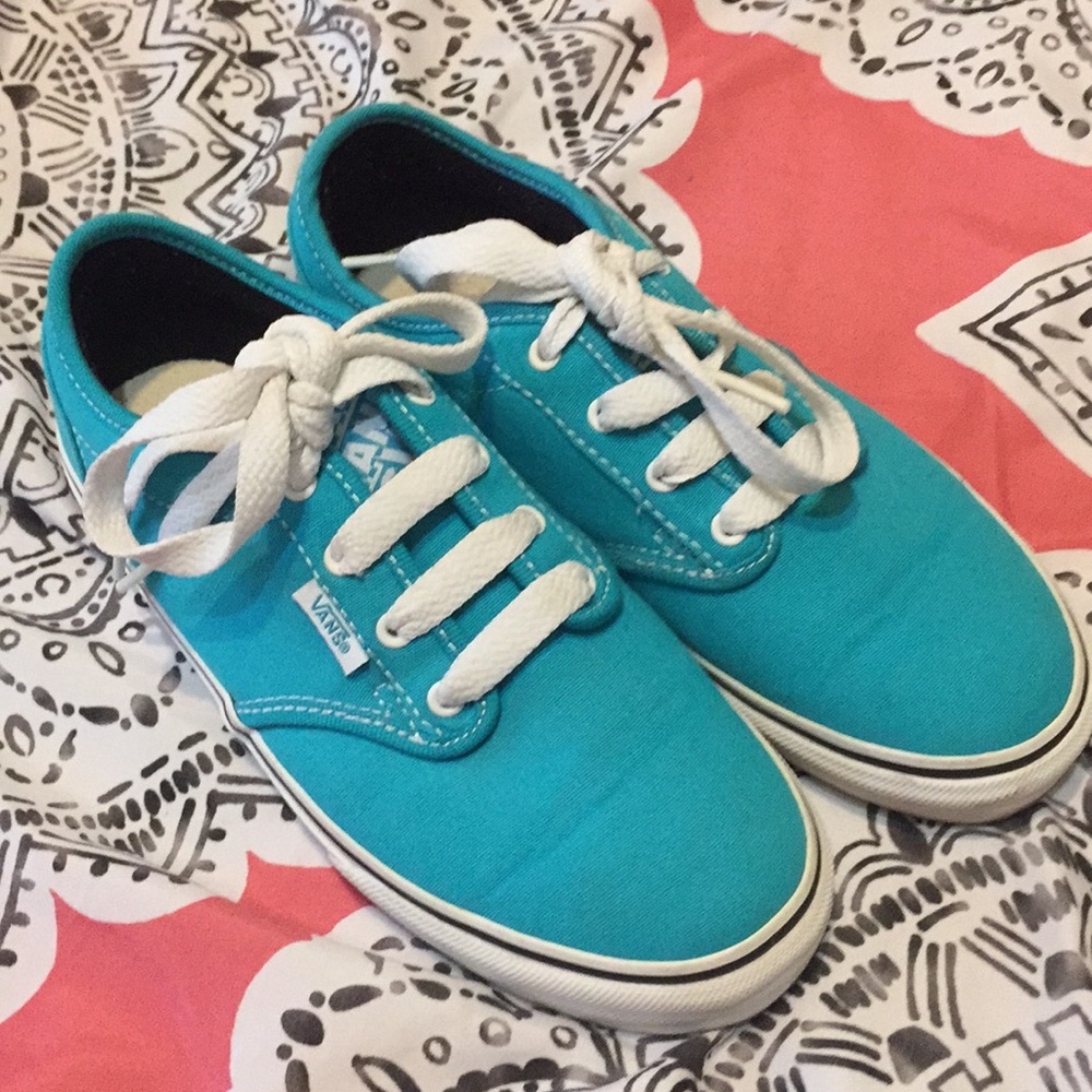 Missy size 2.5 vans blue turquoise